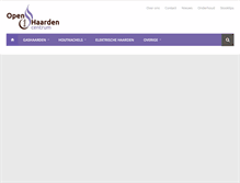 Tablet Screenshot of openhaardencentrumbreda.nl